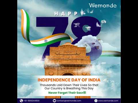 Happy 78th Independence Day Of India