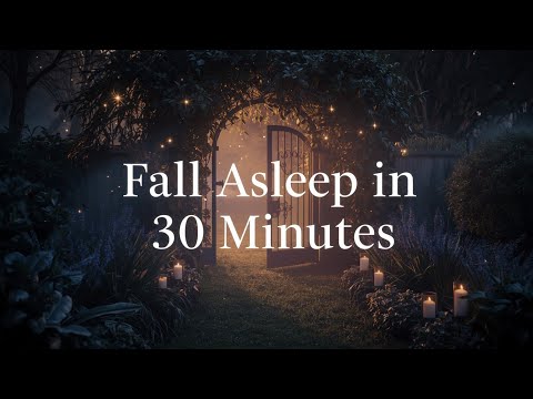 Calm Voice Sleep Story | The Secret Garden of Dreams | Bedtime Story, ASMR, Relaxation for Adults