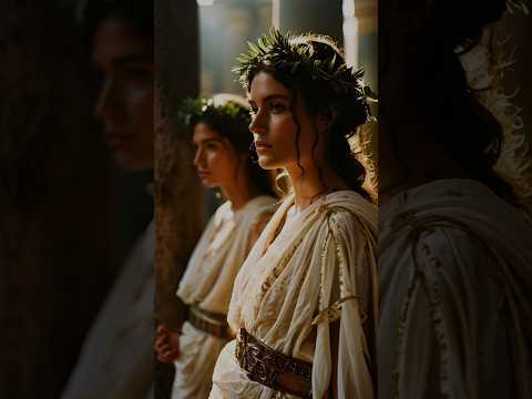 Guardians of Rome’s Sacred Flame  : Vestal Virgins🔥🏛️ #VestalVirgins #AncientRome