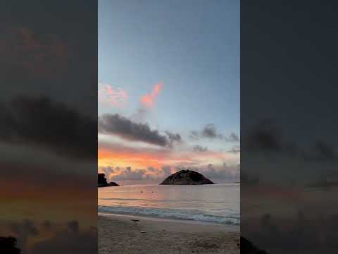香港石澳泳灘日出
