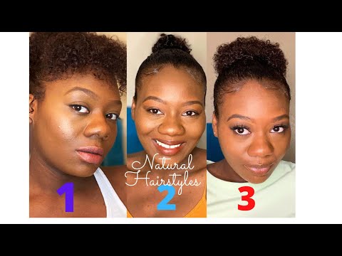 Natural Hairstyles 1-3