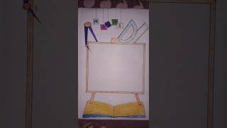 Easy 3 project work design .                       #practical #schoolproject #schoolwork #shorts