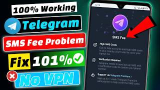 How To Fix Telegram Code SMS Problem (2026) | Fix Telegram SMS Fee Problem | Telegram Login Problem