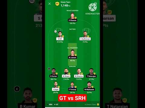 🏆 GT vs SRH 🏆 | प्लेऑफ में पहुंचा गुजरात टाइटंस #subscribe #dream11