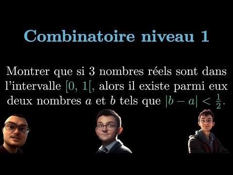 Le principe des tiroirs |  Préparation aux olympiades Mathématiques | Problème facile