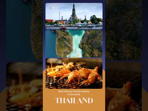 Most Famous Tourist Country in the World | Most Visited Country | Thailand | Bangkok. #travel #beach