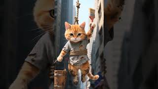 Mew Mew’s Hilarious Adventures! 😺 | A Tiny Cat with Big Personality! #CatVideo #CuteCat #FunnyCats