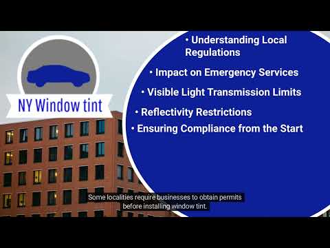 How to Comply with Commercial Window Tinting Codes in Brooklyn
