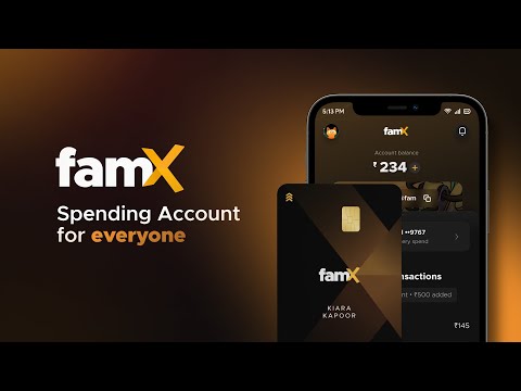 Introducing FamX- a spending account for everyone