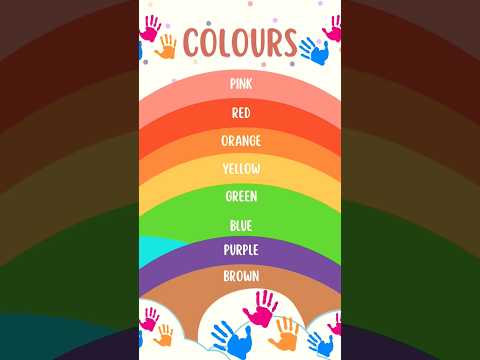 Colours Learn रंगों के नाम सीखों। #education #coloursnameforkids #coloursname #colors #learning #रंग