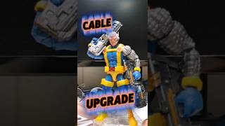 Cable Head Painting and Weapon Upgrade Marvel Legends Hasbro Pulse Action Figure Mod Custom