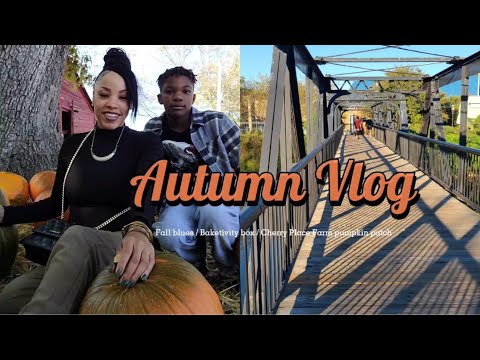 VLOG: Fall Blues, Baketivity Box, & Cherry Place Farm Pumpkin Patch