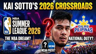 The Decision Kai Sotto Can't Afford to Get Wrong