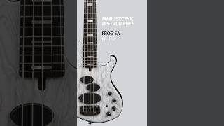 Maruszczyk Frog 5a White Custom #maruszczyk #bass #custombass