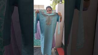 3 Piece Kurtaset Review 😍 #flipkart #flipkarthaul #shorts #ytshorts #youtubeshorts #trending #viral