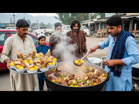 Amazing must try street food in Afghanistan | Traditional Afghan Breakfast