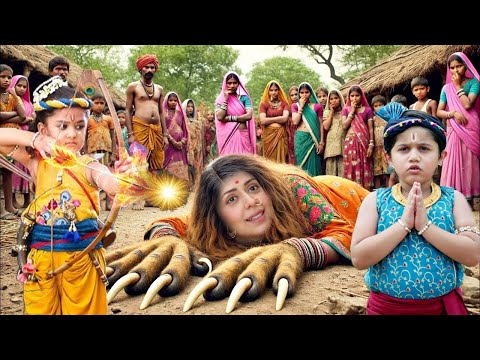 बालकृष्ण जी को क्यों करना पड़ा माता यशोदा पर वान से हमला ? यशोमती मैय्या के नंदलाला | Bhakti Serial