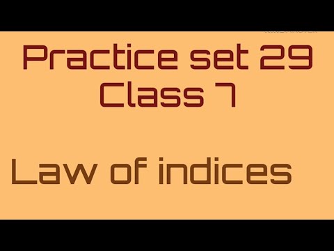 ||Practice set 29||Class 7||