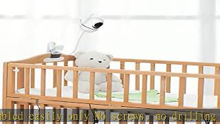 Baby Monitor Mount Compatible with HelloBaby HB65/HB66/HB248,ANMEATE SM935E Baby Monitor Camera 15.