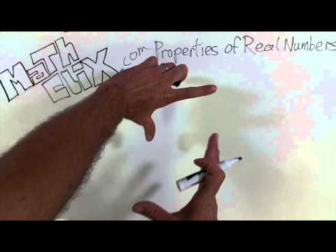 Properties of Real Numbers