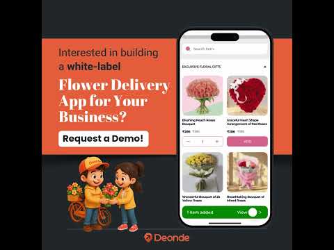 Interested in building your own branded Flower Delivery App?