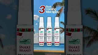 Reel Snake Brand Cooling Body Mist Spray Pack of 3