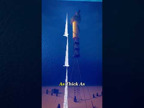 How This Floating Rig Stays Rock-Solid in the Ocean#Knowledge #OffshoreRig #LifeAtSea