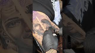 Stunning Lord Shiva and Parvati Ji Split Portrait Tattoo: Designs and Ideas for All