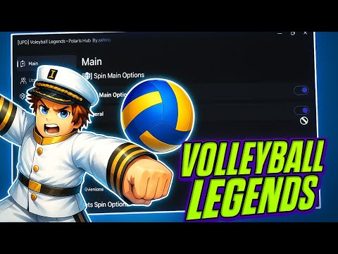 *NEW* Volleyball Legend Script | OP Powerful Serve 🔥