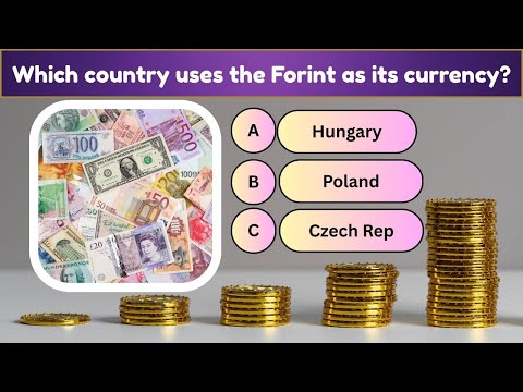Guess the Country by its Currency Quiz | Guess the Currency Challenge