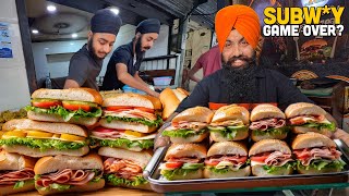 TESTED American x Indian Street Food | 400+ Varieties New York Subs, Veg Smash Burgers & more