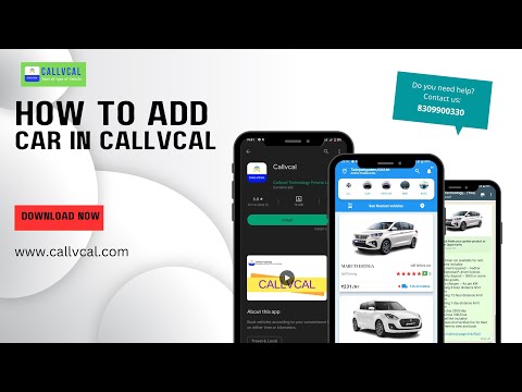 how to add car in callvcal