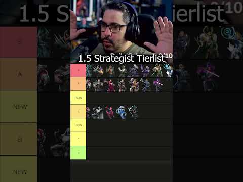 Strategist Tierlist 1.5 Midseason