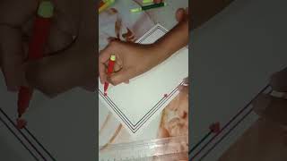 easy assignment front page design#shorts #ytshorts#viral#design #art#border#drawing