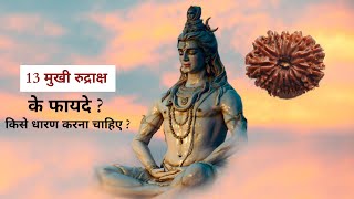 13 मुखी रुद्राक्ष के फायदे हिंदी में | 13 Mukhi Rudraksh Benefits in Hindi | by Dr. Sanjay Sethi