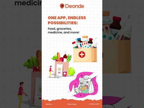 Launch Your All-in-One Delivery App in Just 7 Days! #food #deonde #fooddelivery