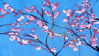 Acrilic Painting  🎨 CHERRY 🎨| How to Draw | Magic Paintings