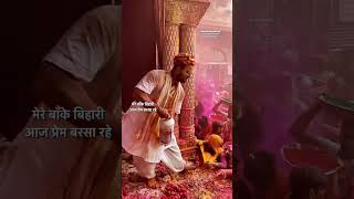 Vrindavan Holi#holi#holisong#holi2023#holistatus#vrindavanholi#braj#bankeybiharitemple#holidayseason