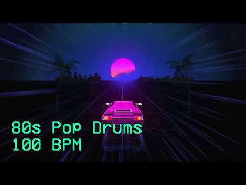 80s Pop Drum Beat | 100 BPM