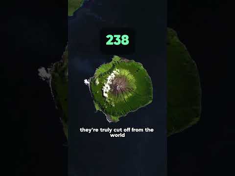 Can you imagine? The most isolated people on the planetlive on an island that is an active volcano