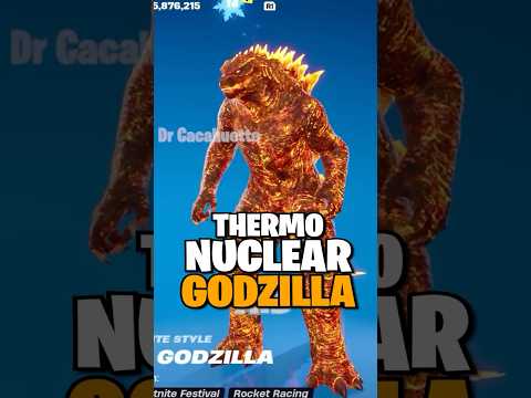 The FINAL Godzilla Combos In Fortnite.