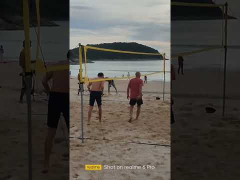 Beach Volleyball in Rawaii, Phuket, Thailand