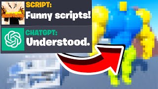 I Scripted ChatGPT's Funny Roblox Ideas (CRAZY)