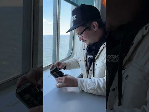 Bitaxe on a ferry