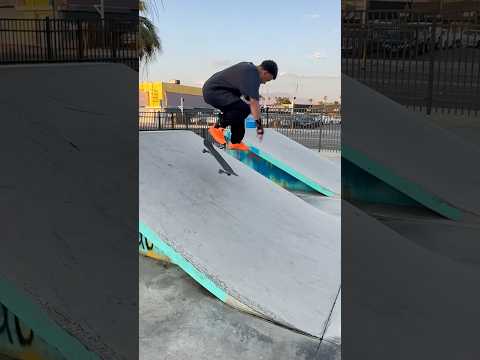 little skate sesh at the park. nollie Fs big spin #skateboarding #skate #skatepark