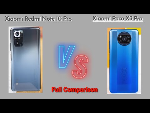 Xiaomi Poco X3 Pro VS Xiaomi Redmi Note 10 Pro Full Comparison
