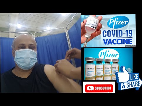 Getting My Covid 19 Vaccine😊 #covid 19 #vacvine #Pfizer #1st dose #mobi'sworld