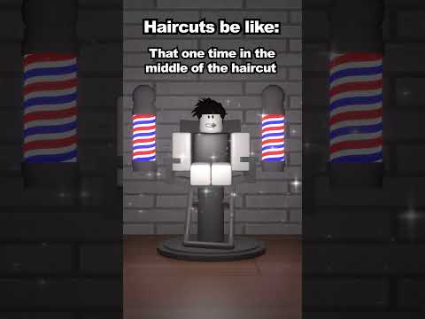 Haircuts be like #roblox #robloxshorts #robloxanimation