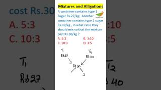 Mixtures and Alligations Shortcut Tricks in Telugu | Aptitude Videos