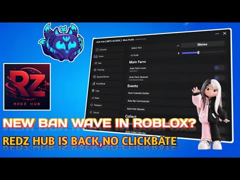 🔥 NEW Redz Hub Is back | New Ban wave In Roblox | Blox fruit script 2025